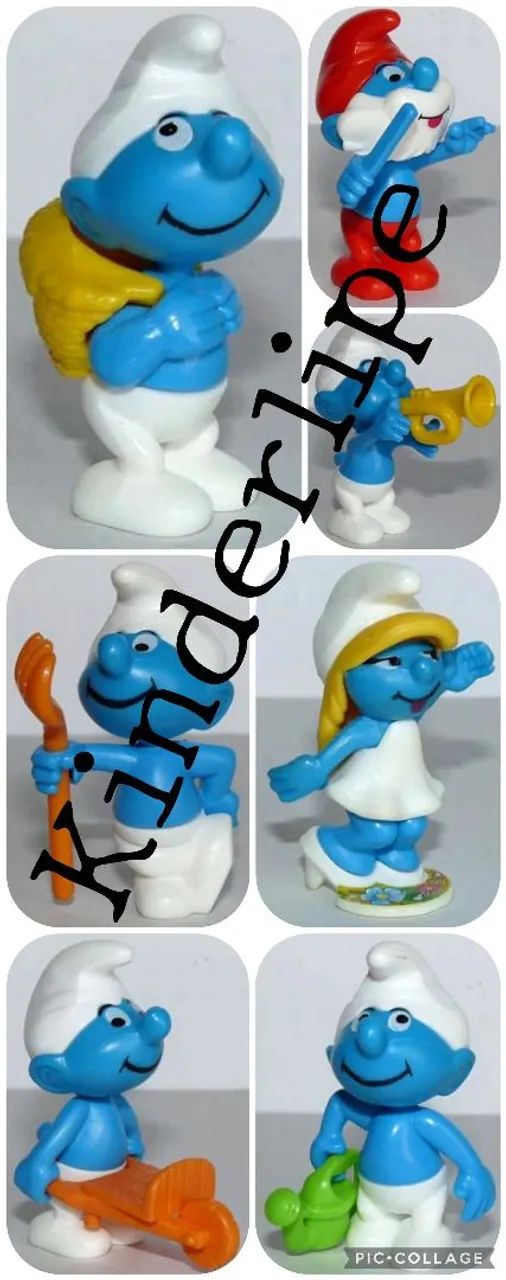 Kinder ovo Smurfs lote 