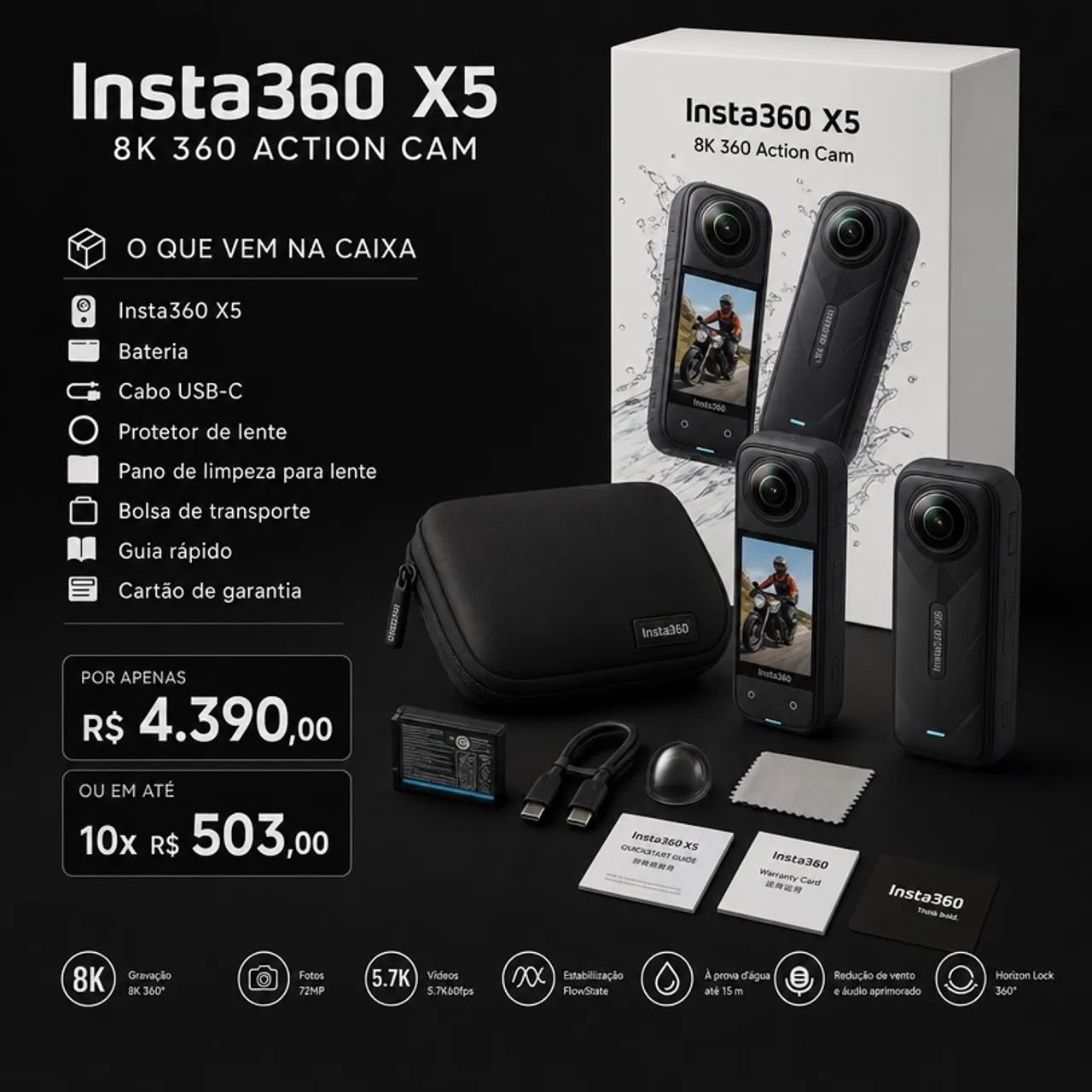 Insta360 X5 