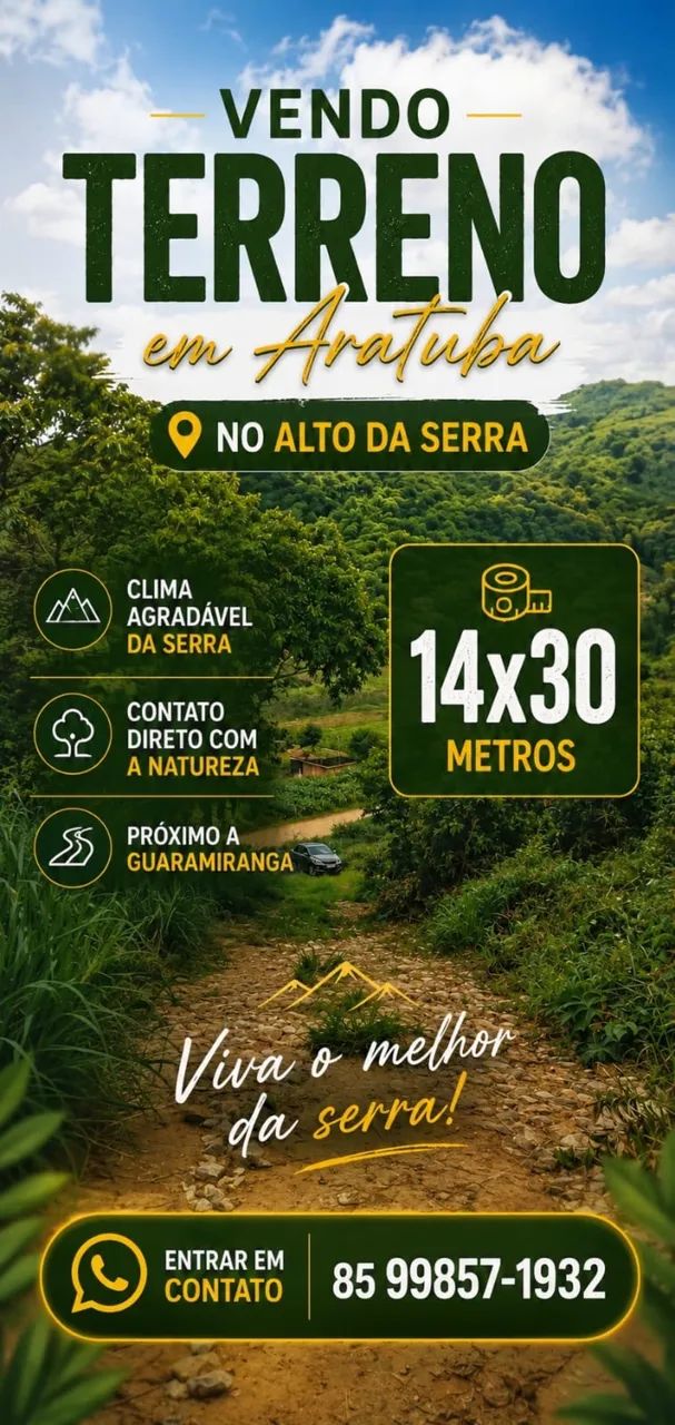 Terreno Serra De Aratuba