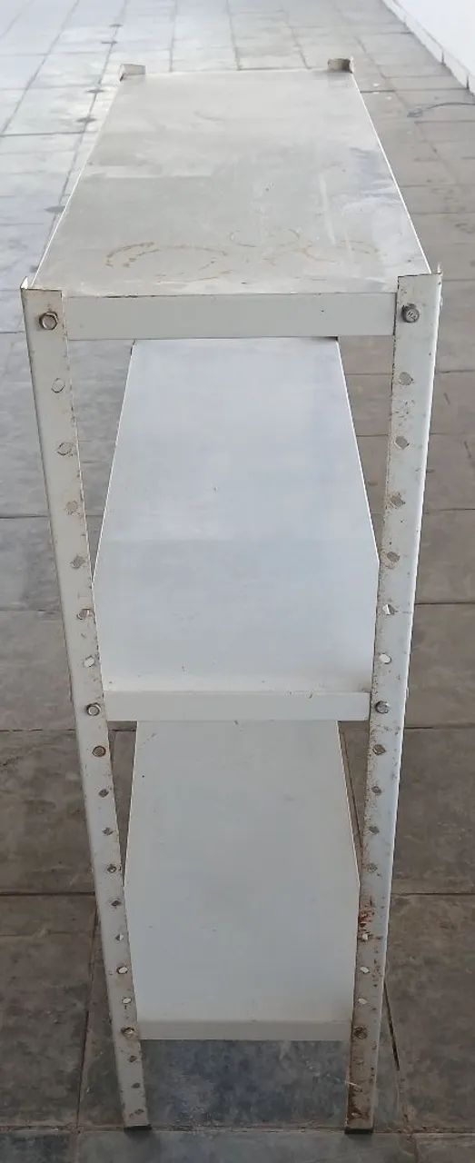 ESTANTE EM AÇO 3 PRATELEIRAS  - Foto 3