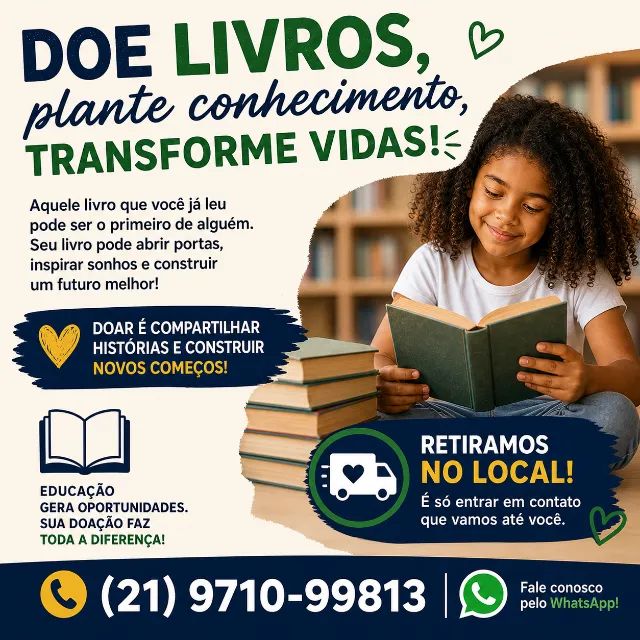 Retiro doação de qualquer tipo de objeto, livro, moveis maquinas, computadores  - Foto 2
