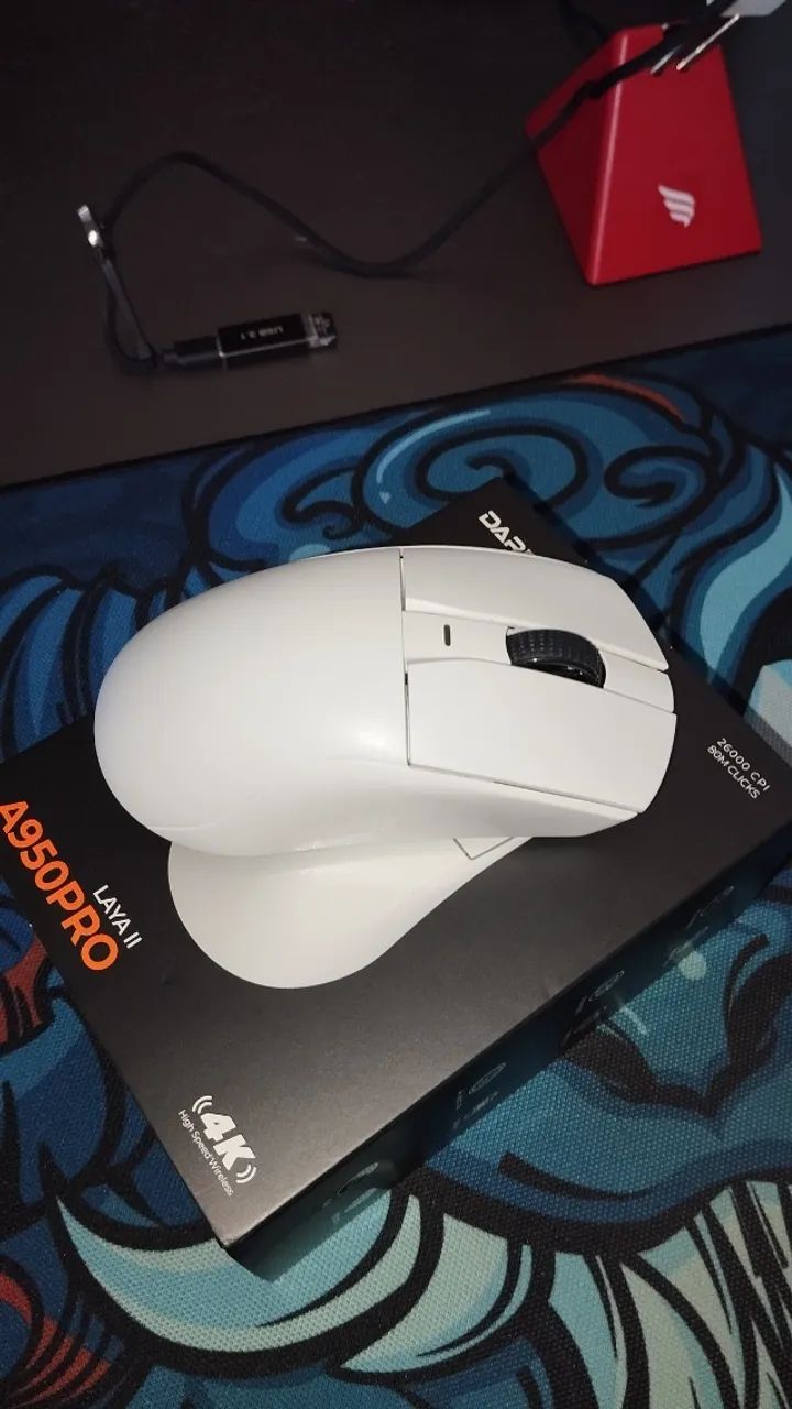  Mouse Dareu A950 PRO 4K Branco - Foto 2