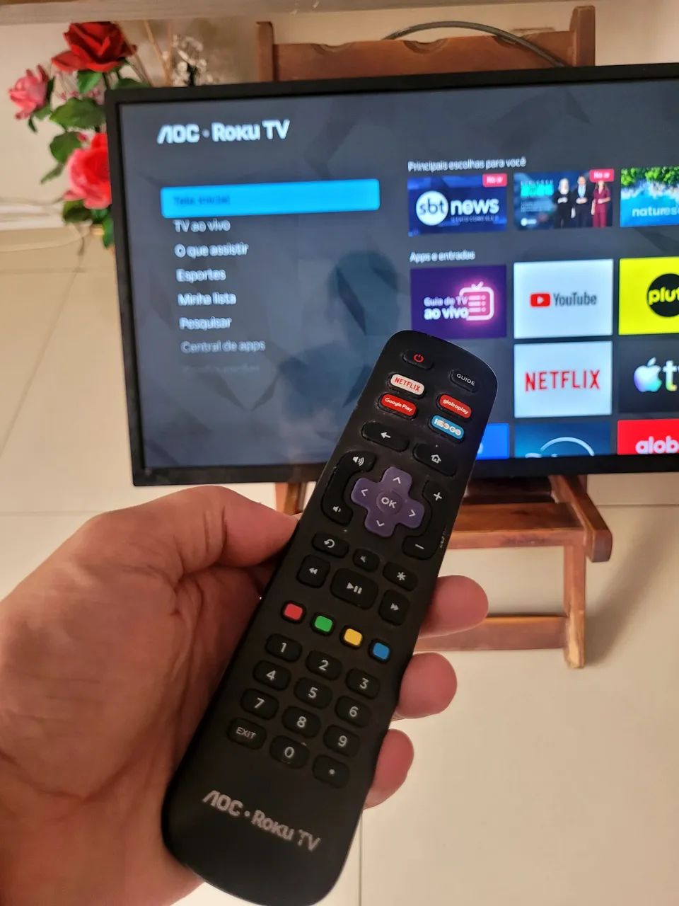 Tv AOC 32 Roku smart 32 - Foto 3