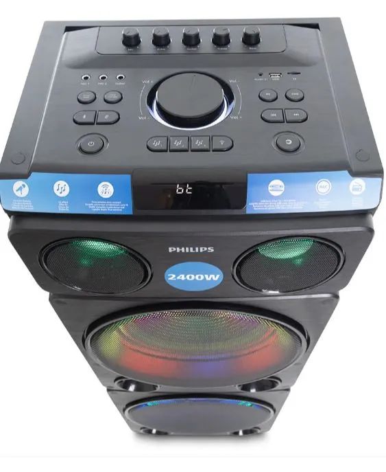 Vendo Torre de som Philips 2400W