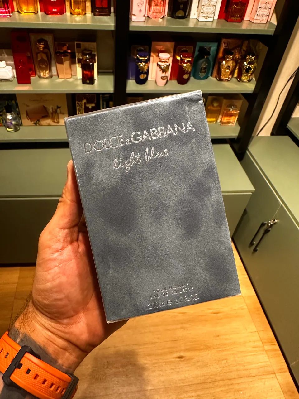 Perfume Original Dolce Gabbana Light blue 200 ml
