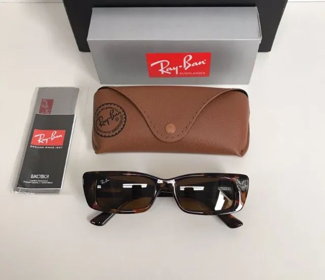 óculos de sol ray ban teru tartaruga  - Foto 5