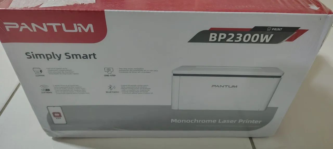 Impressora monocromática laser Pantum BP2300W - Foto 3
