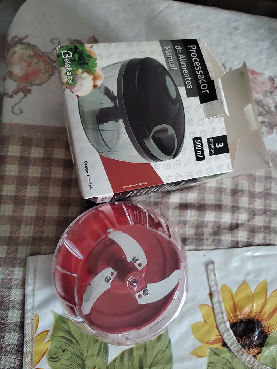 Triturador manual novo