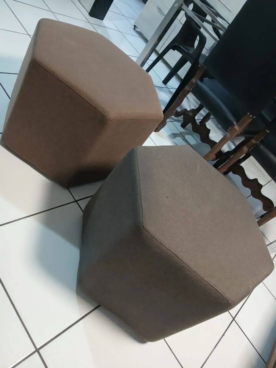 Puff em tecido - Foto 2
