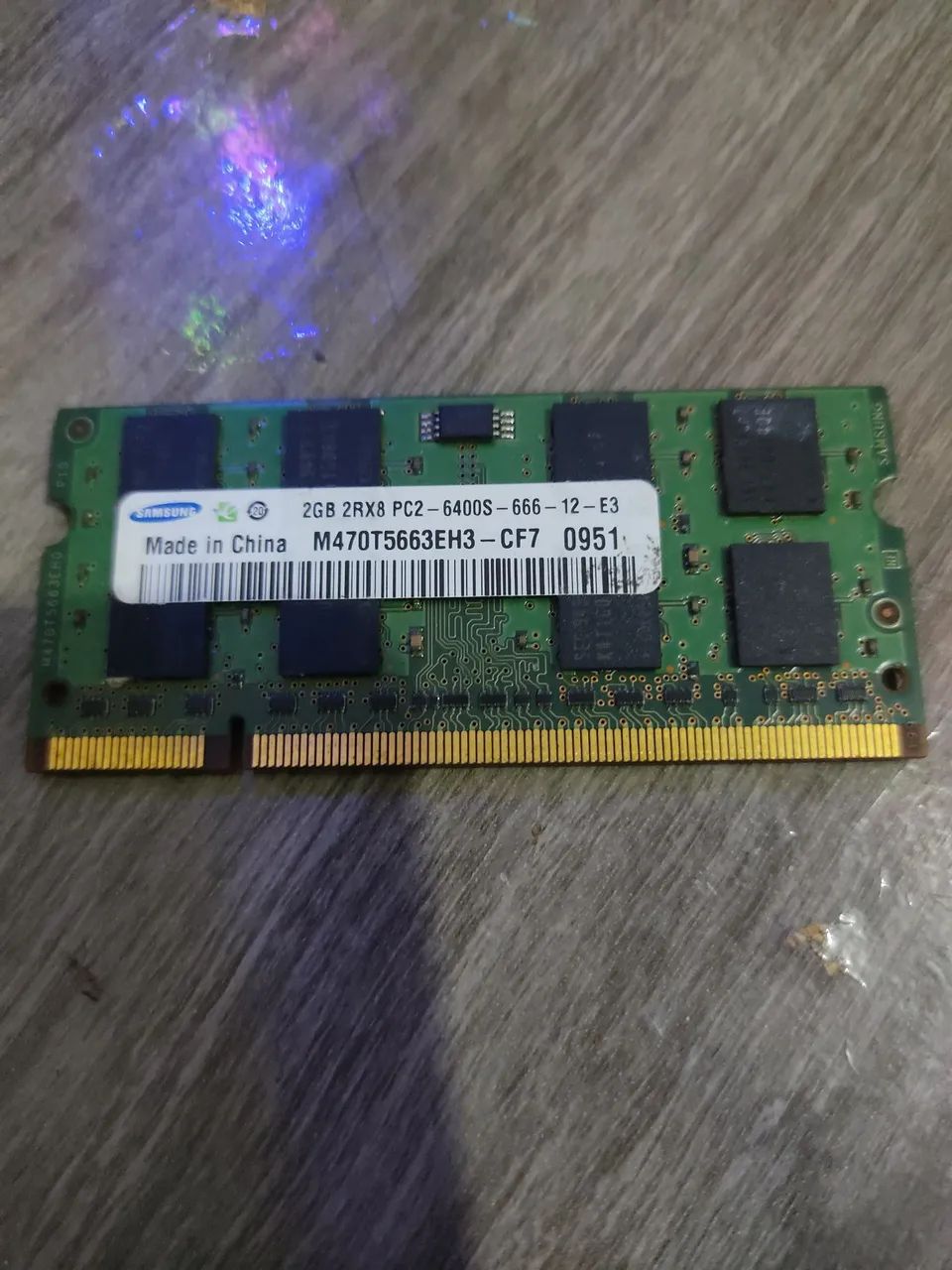 Memória ddr2 2gb para notebook 419359301074964480