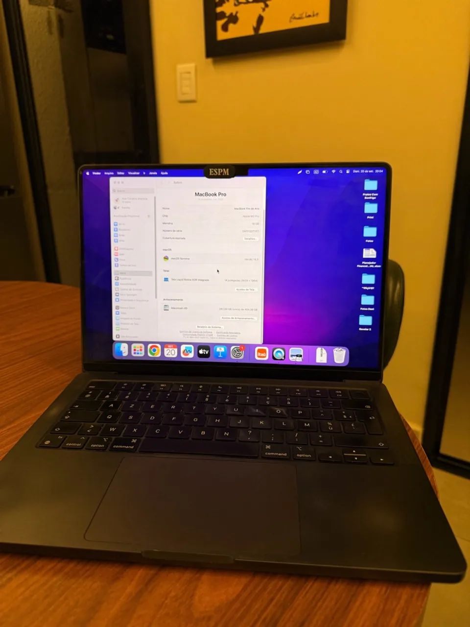 MacBook Pro 14 polegadas M3 Pro | 18GB RAM | SSD 512GB | - Foto 3