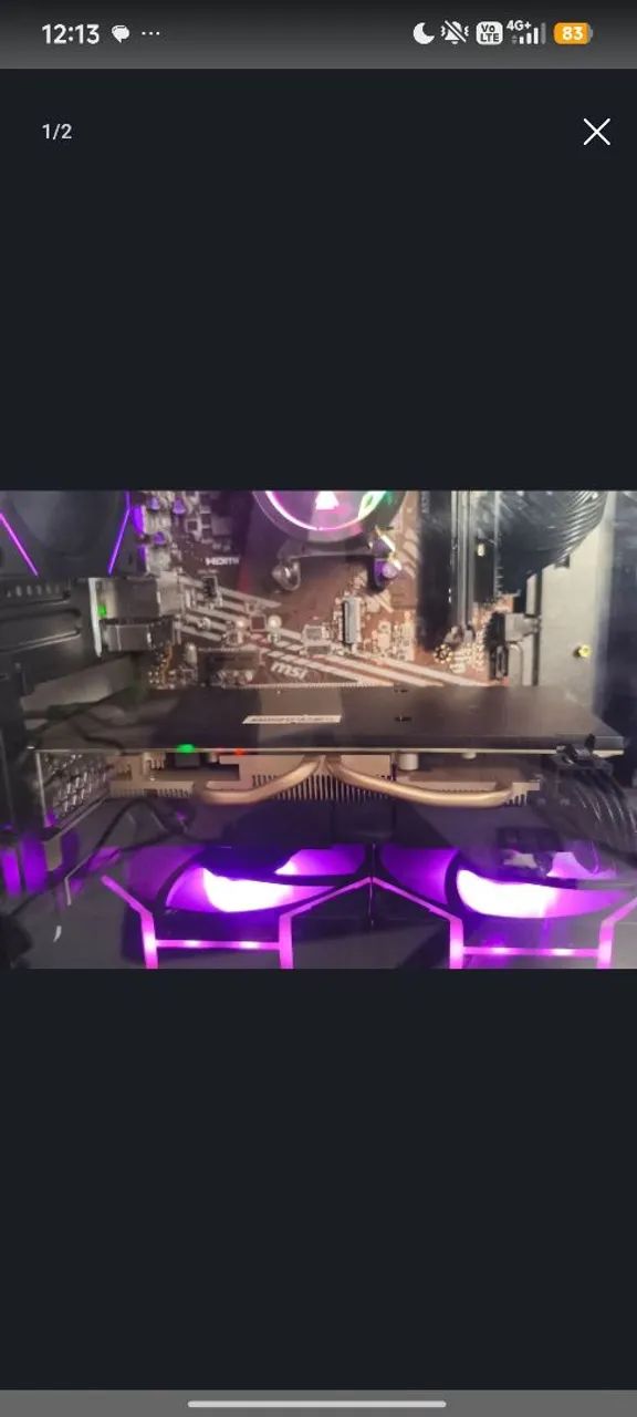 Placa de vídeo rx580 8gb delta - Foto 2