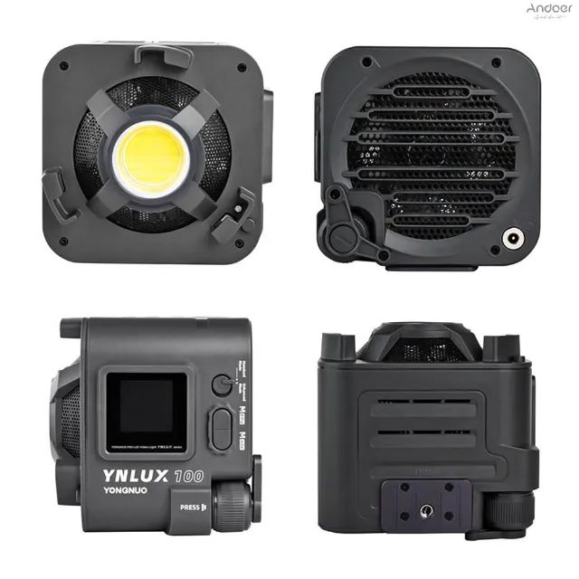 Kit Iluminador Led Portátil Yongnuo Ynlux100 100w Bicolor - Foto 4