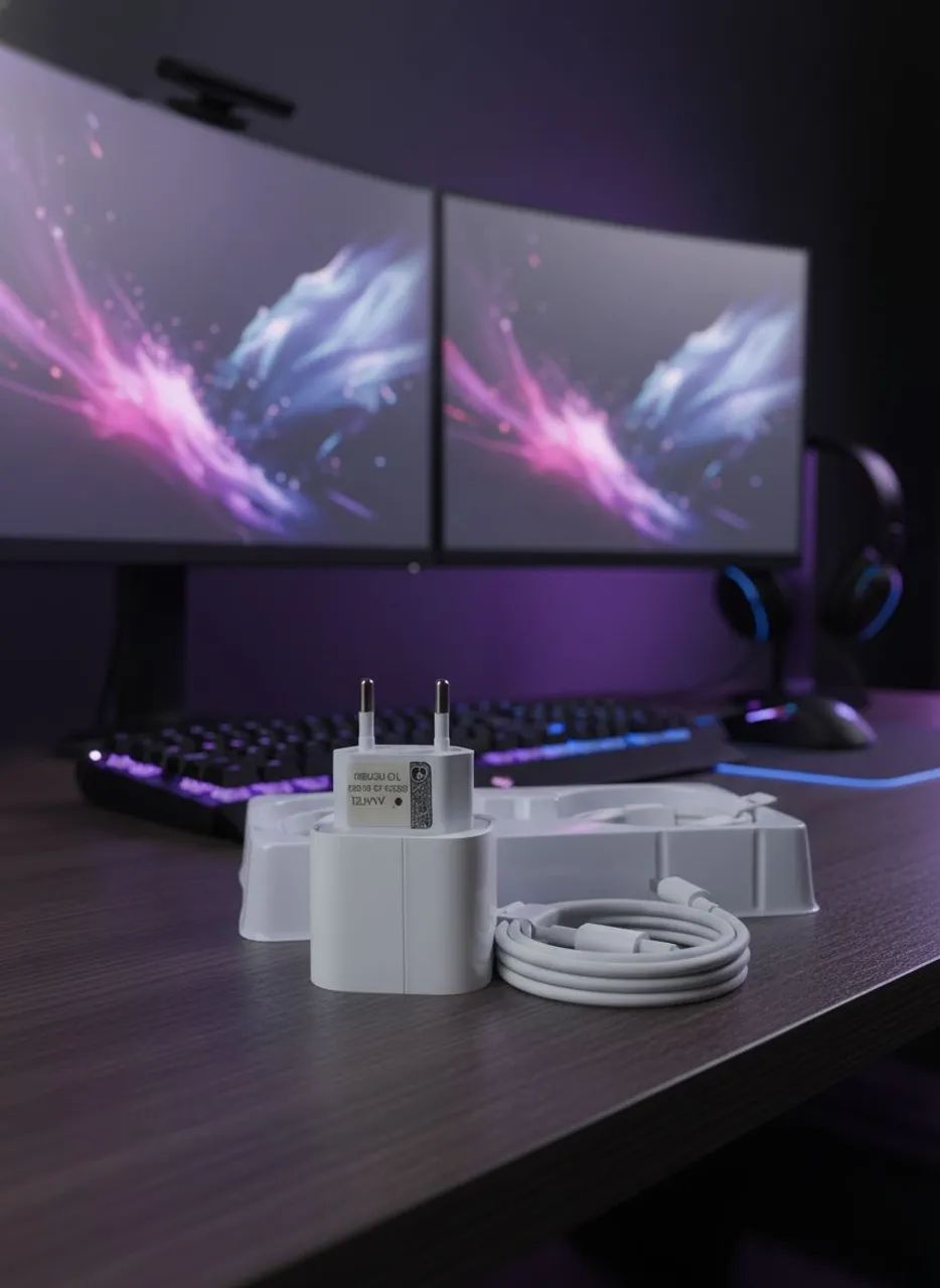 carregador lightning 20w