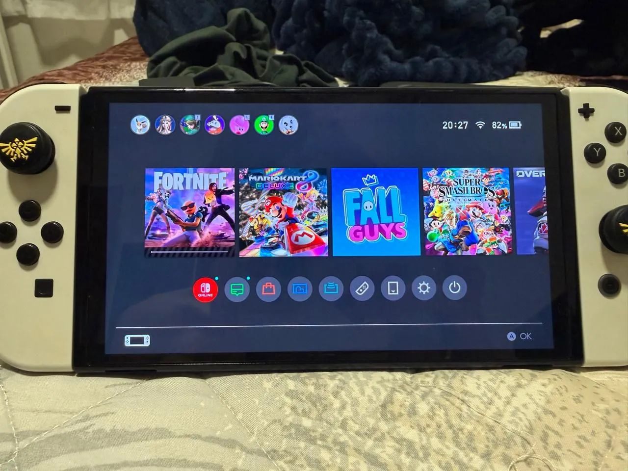 Nintendo switch OLED + estojo protetor  - Foto 4