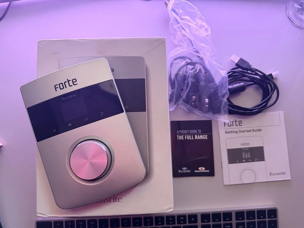 Placa de Som Focusrite Forte 