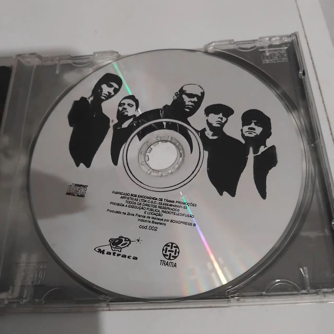 Cd Cambio Negro 1998 original com encarte hip-hop rap - Foto 3