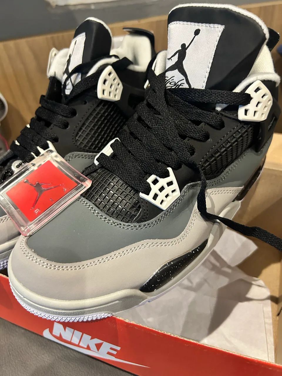 Tênis air Jordan 4 retrô fear  - Foto 3