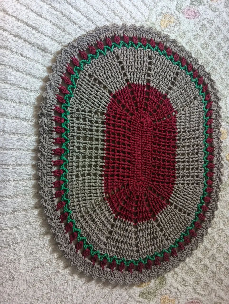 Forro de mesa tricor  - Foto 3