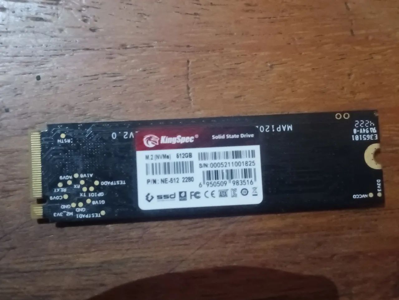 SSD 500GB nvme m2 