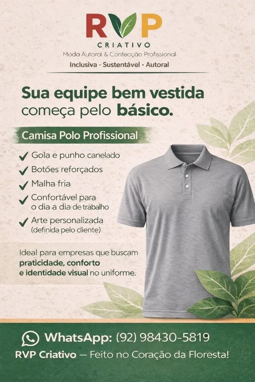 RVP Criativo - Uniformes Profissionais - Foto 3