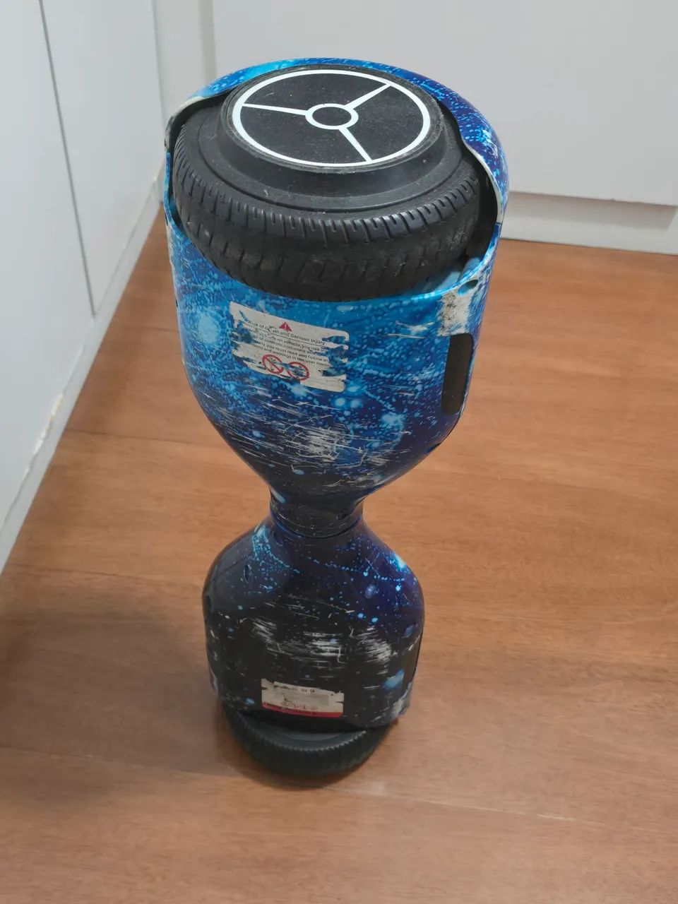 Hoverboard com case para transporte, carregador, leds e Bluetooth  - Foto 4
