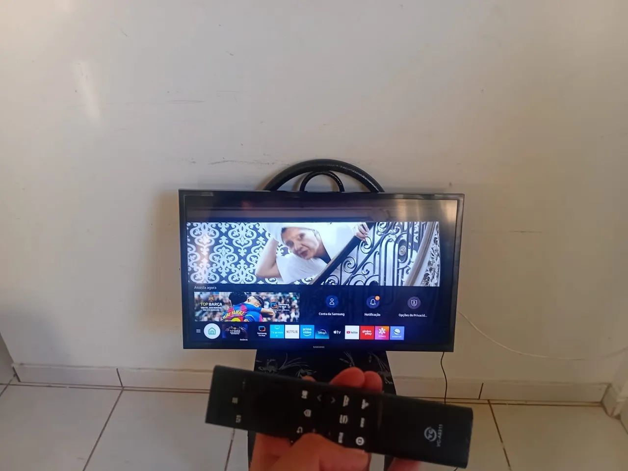 Tv Samsung smart tv 32 polegadas zera com 3 mil canais  - Foto 5