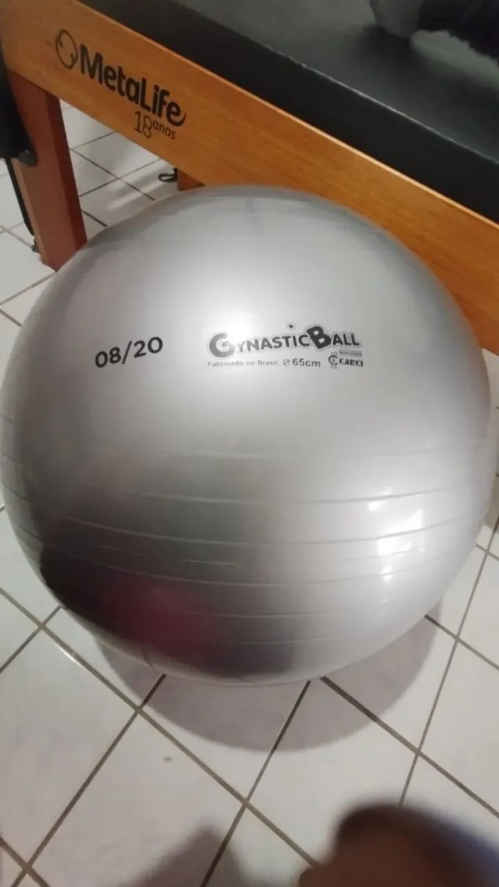 Duas bolas suíças + bomba - Foto 2