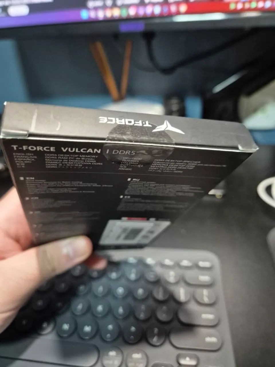 Memória RAM Team Group T-Force Vulcan DDR5 32GB (2x16) 6000MHz