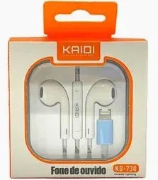 Fone De Ouvido Lightning - KD-730 - kAIDI - Foto 3