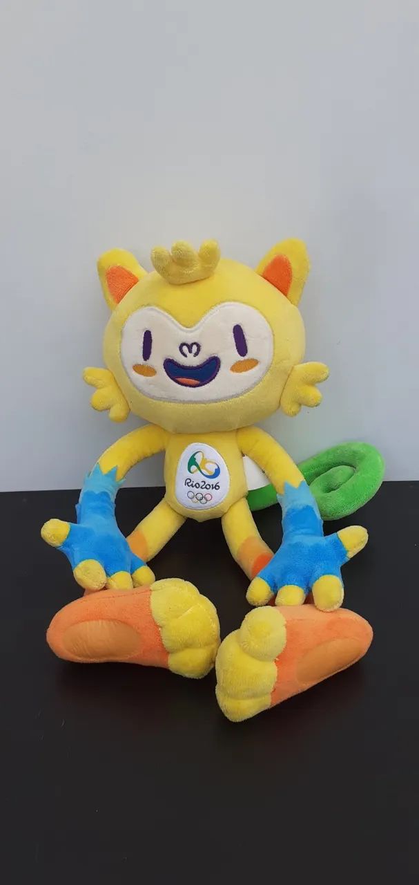 Mascote Vinicius Olimpíadas Rio 2016 Pelúcia Original - Foto 4