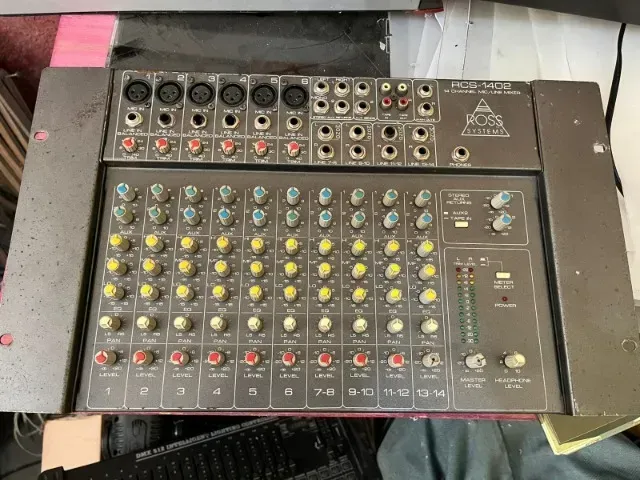 Mixer DJ Profissional Gemini PMX-3000 Preço De Desapego - Raro