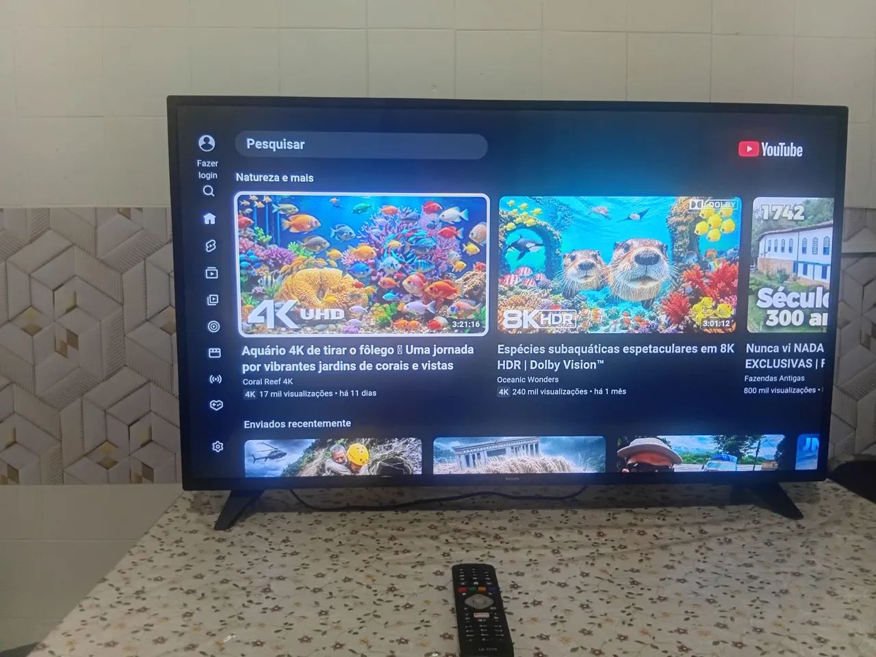 Tv smart philips 43 polegadas funcionando perfeitamente  - Foto 2