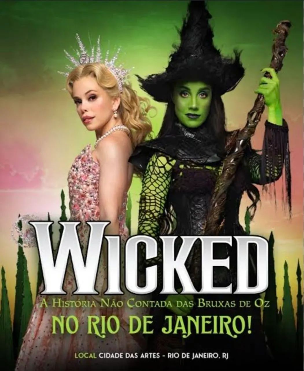 WICKED - 5 de agosto - Meia