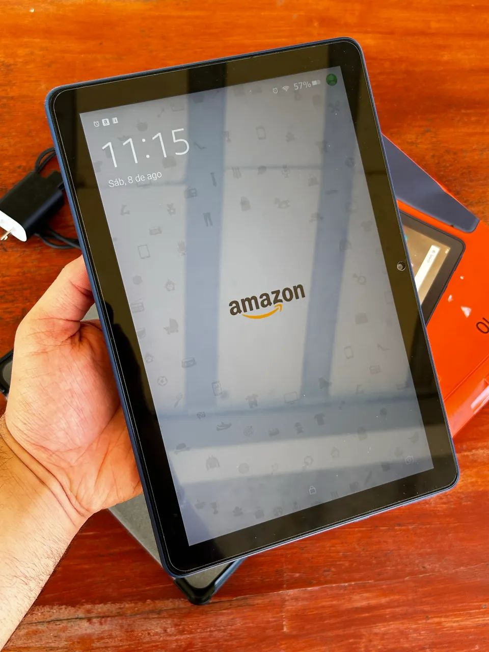 Tablet Amazon Fire Hd10 sem marcas de uso - Foto 2