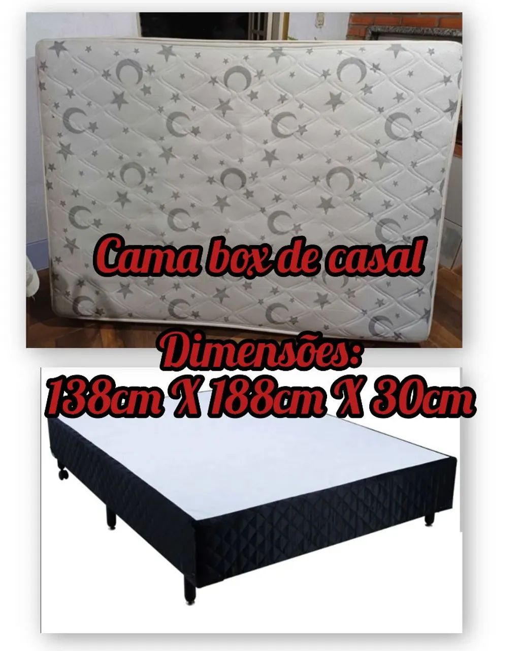 Cama box de casal