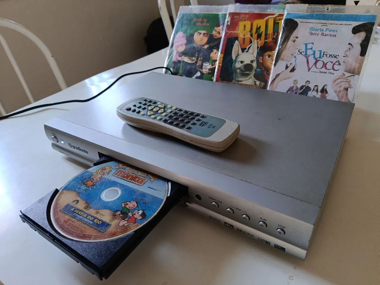 Dvd e CD Player Gradiente Digital Original Impecável Com Controle Remoto  - Foto 3