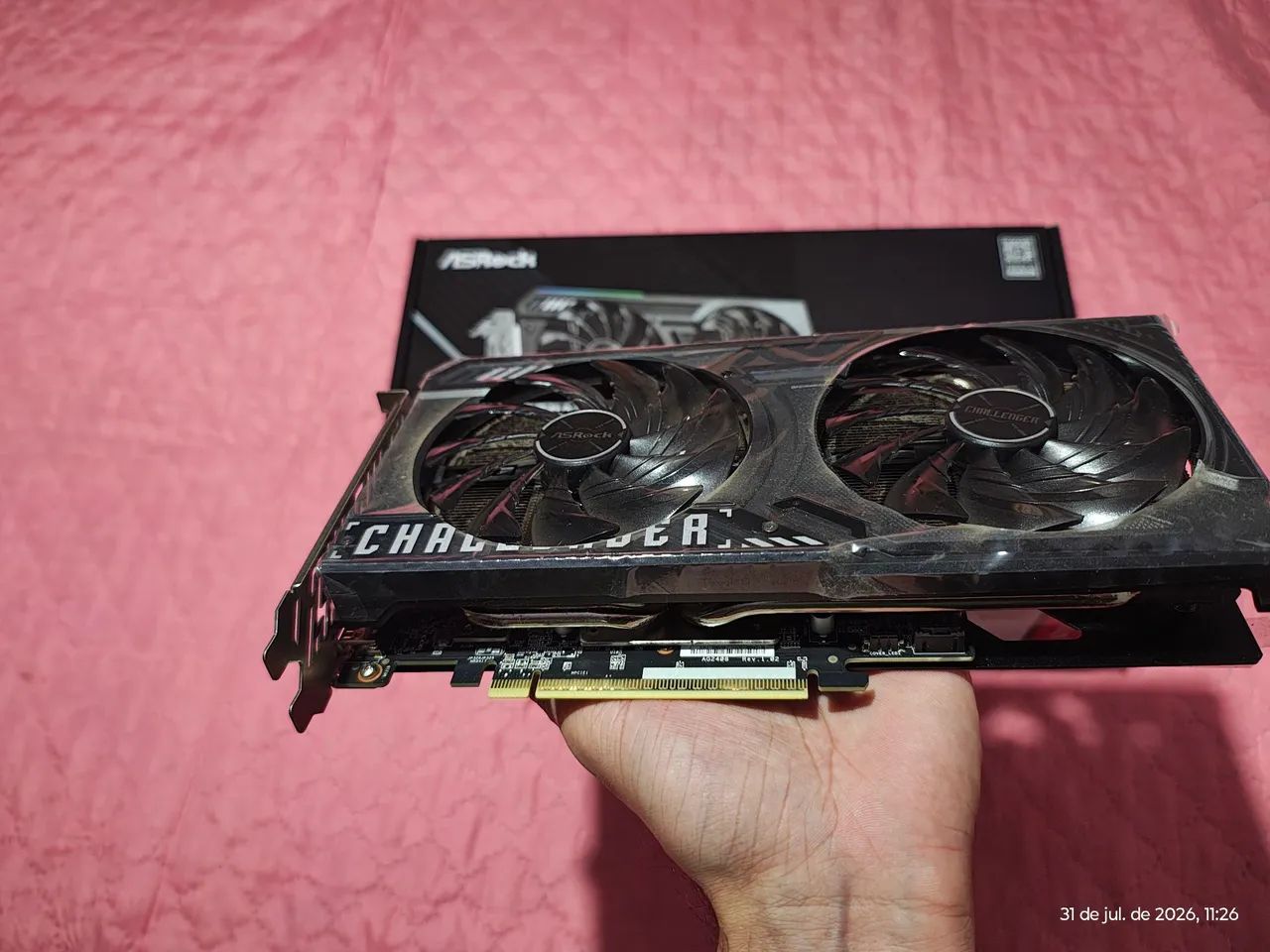 ? RX 9060 XT 16GB ASRock Challenger ? NOVA COM NOTA. - Foto 2