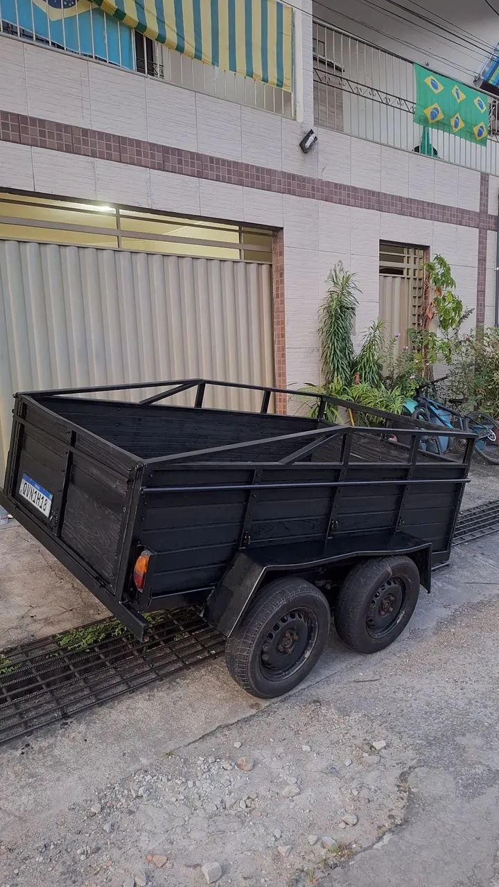 VENDO CARRETINHA 2 EIXOS  