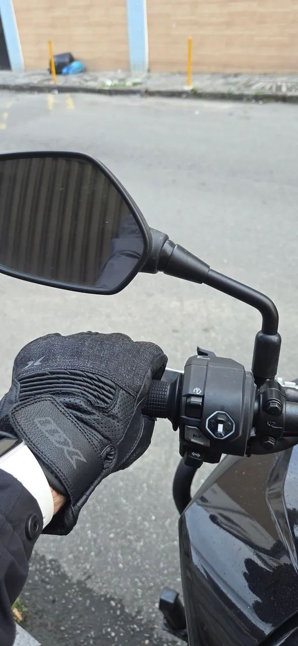 Luva moto x11urban pro couro - Foto 4