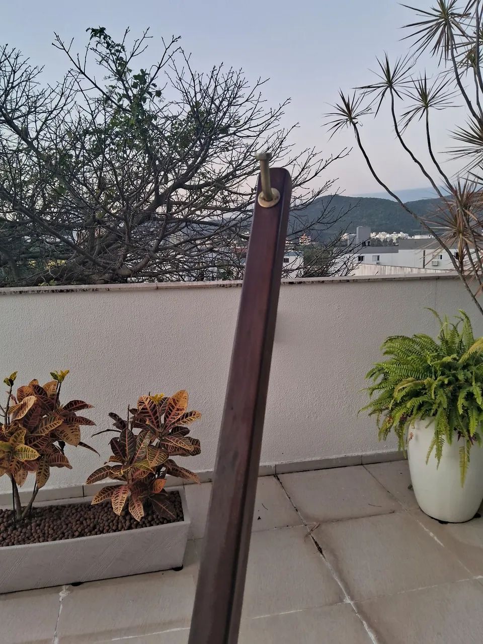 Suporte para rede de descanso em madeira maciça  - Foto 4