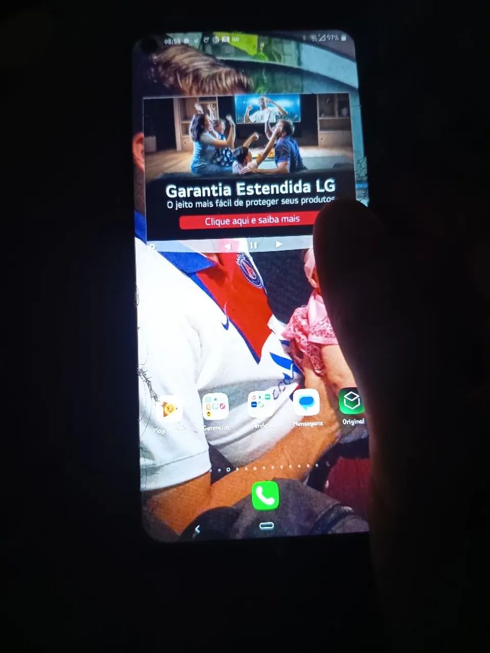 Celular LG k61 sem nenhum problema pra VENDER LOGO  - Foto 3