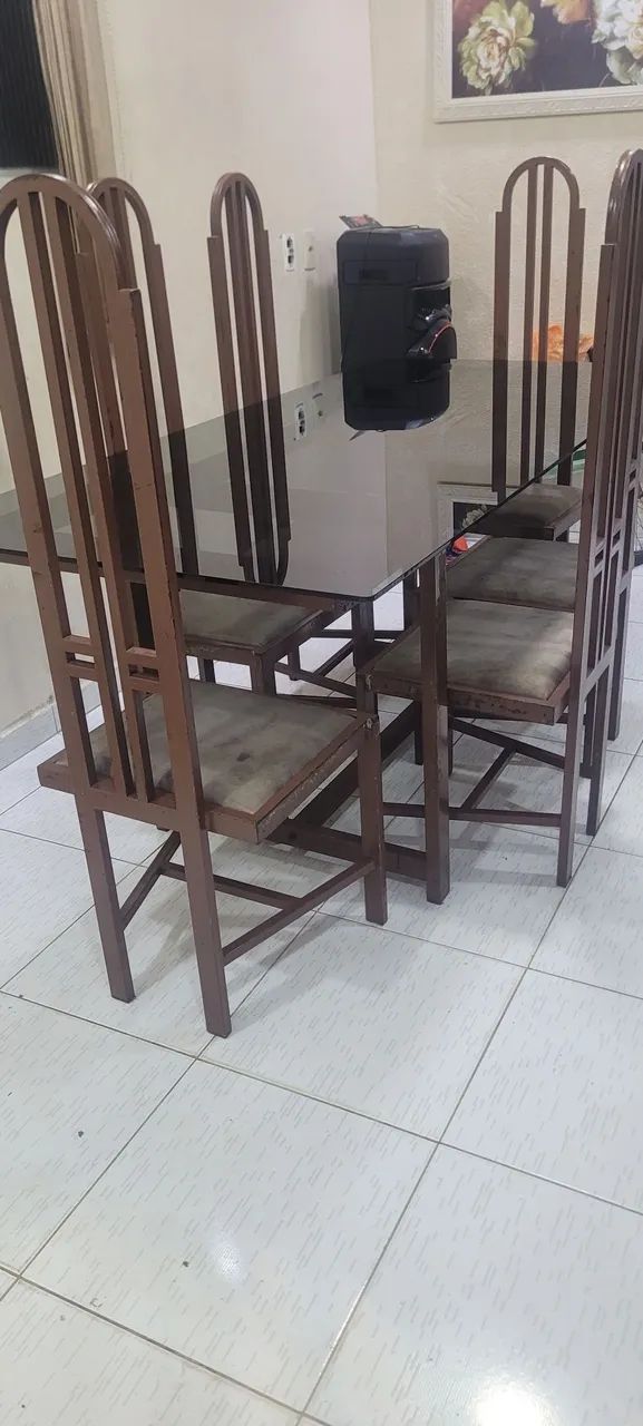 Mesa 6 cadeiras 
