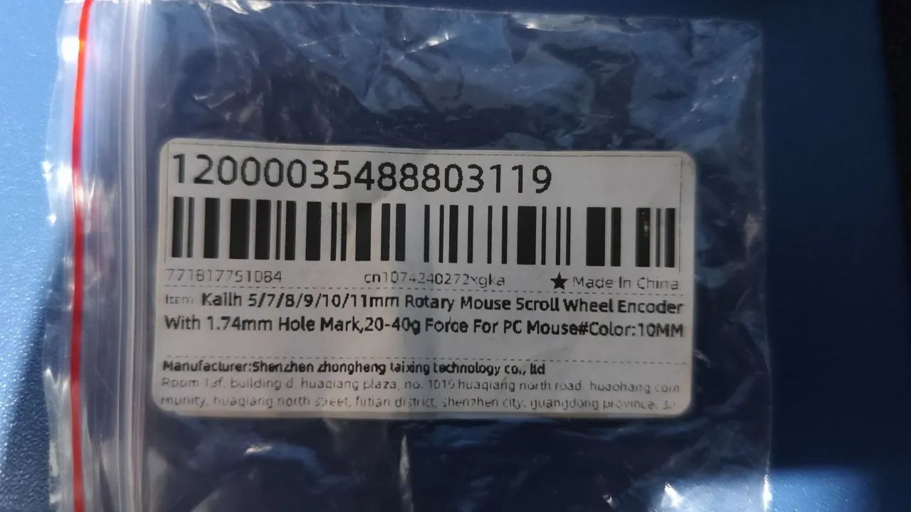 Encoder rotativo Kailh (scroll mouse) - Foto 2