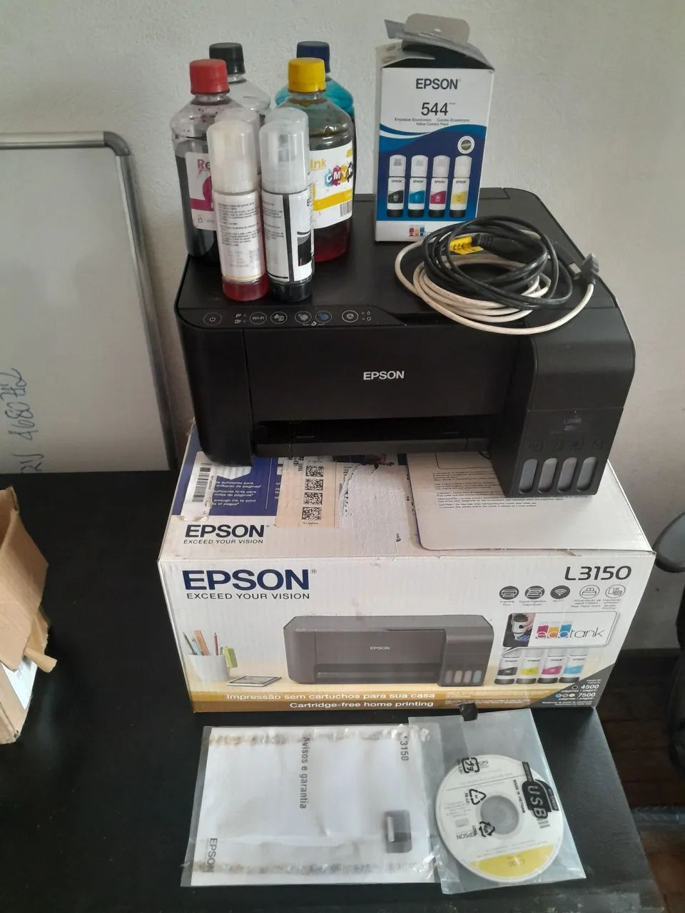 Multifuncional Epson L3150 em ótimo estado de conservação. - Foto 2