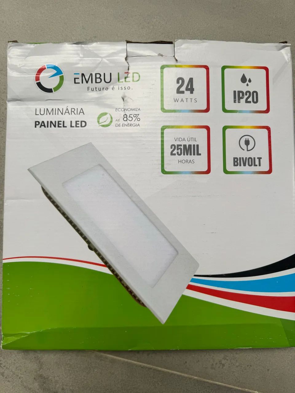 Painel e Spot led de embutir  - Foto 3