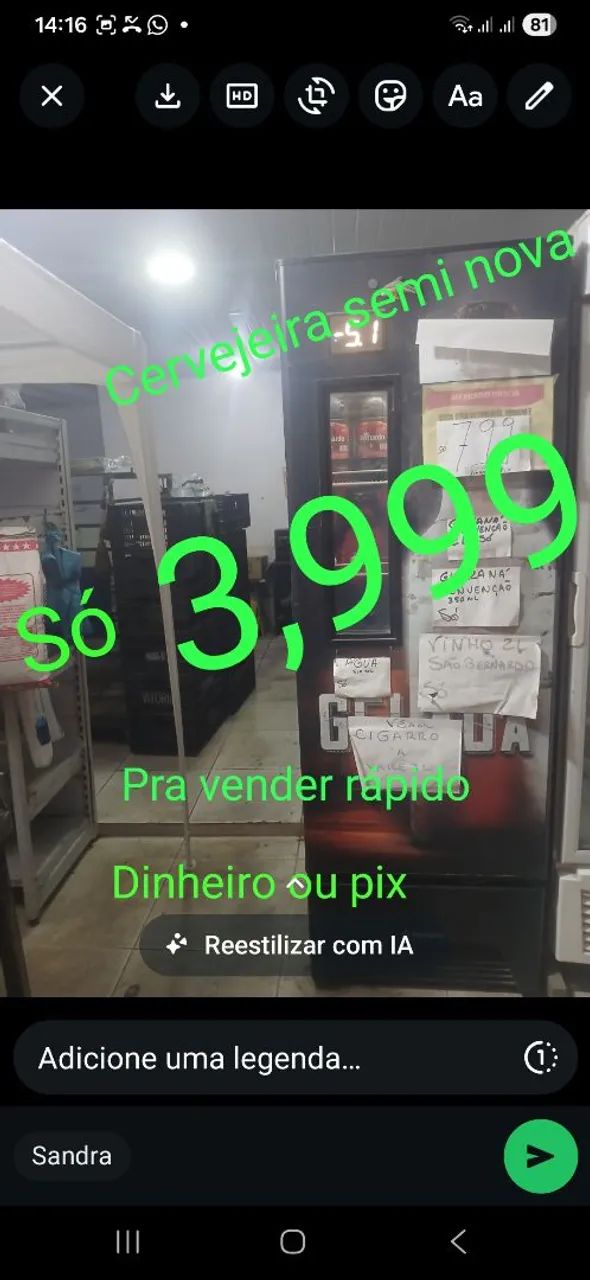 Vendo semi nova