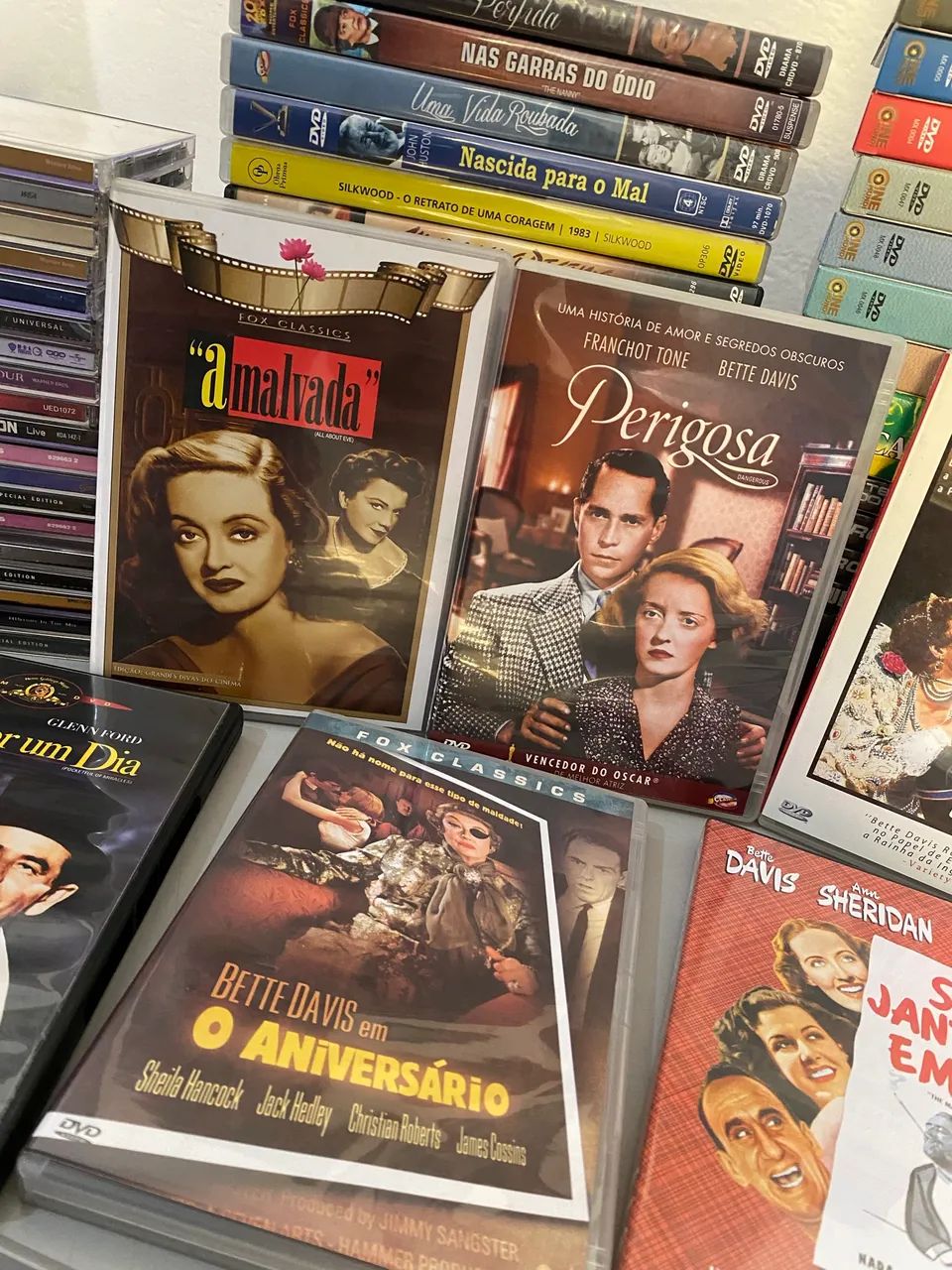 Lote 12 Filmes Bette Davis - DVDs Originais Clássicos - Foto 5