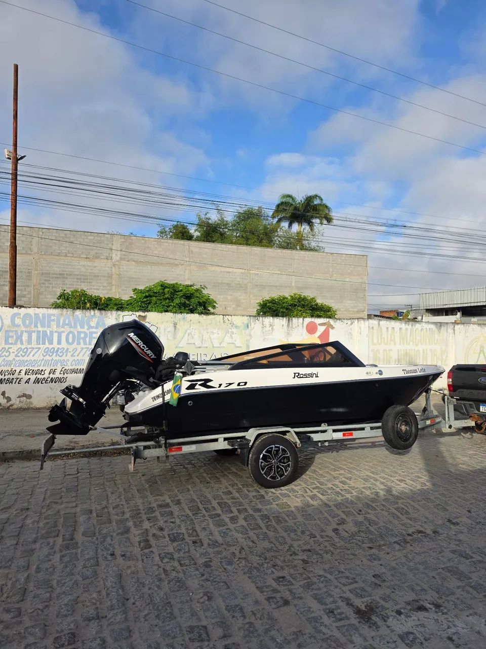 Lancha Rossini R170 100HP Mercury no cartão em 18x! - Foto 10