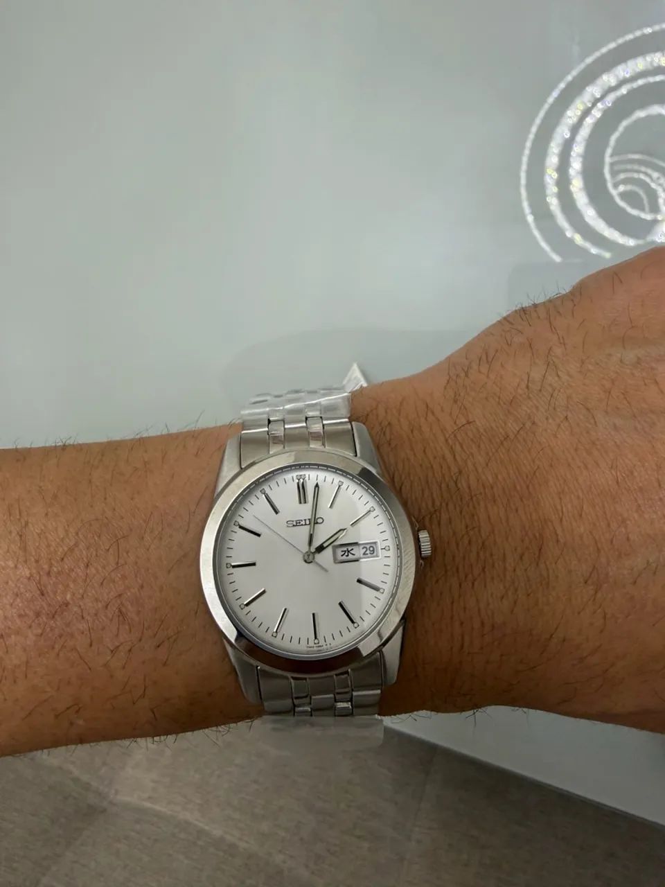 Seiko Selection Dial Branco  - Foto 5